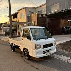 総額16.5万円★4ＷＤ★タイベル済み★5ＭＴ★ＡＣ★平成17年式 スバルサンバートラック4WD TCプロフェッショナル(TT2)13.2万キロ 車検令和9年12月ホワイトの画像