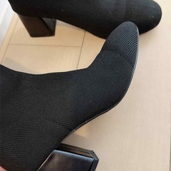 ブラックのブーツです。の画像