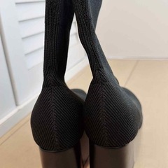ブラックのブーツです。の画像