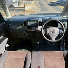 総額16.5万円★ナビ★両Ｐスラ★スマキー★Ｐスタート★AAC★平成24年式 日産ルークス ハイウェイスターターボ(ML21S)12.5万キロ 車検令和9年12月ブラックの画像