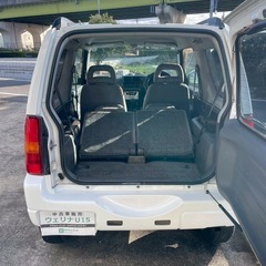 総額19.9万円★4WD★キーレス★4ＡＴ★平成13年式 スズキジムニー 4WD XC(JB23W)18.6万キロ 車検令和8年6月ホワイトの画像