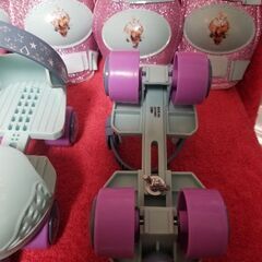 アナと雪の女王ジュニアスケート　 膝と肘のパッド付属の画像