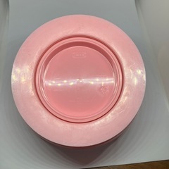 IKEA 子供用　吸盤付き　
ボウル　食器　カエル　　　ピンクの画像