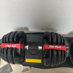 可変式ダンベル、可変式ベンチ台の画像