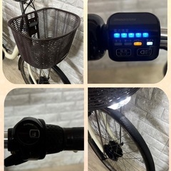 🌸新型バッテリー🌸高年式🌸美品🌸室内保管🌈 ブリヂストン BRIDGESTONE 電動アシスト自転車20の画像