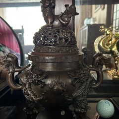 レトロ中国購入シリーズ！！銅香炉！！の画像