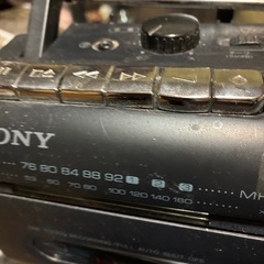 ソニーラジカセの画像