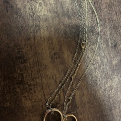 ディズニーペアネックレスの画像