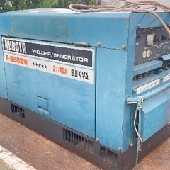 クボタ KUBOTA F-280SW 溶接機能付き発電機 9.9KVAの画像