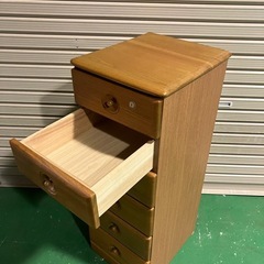 ６段 スリムチェスト 引き出しの画像