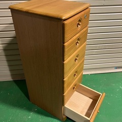 ６段 スリムチェスト 引き出しの画像