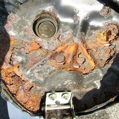 整備出来る方限定  走行9055㎞ レストアベース車 C50 リトルカブ ホンダ AF24 原付 50 スクーターの画像