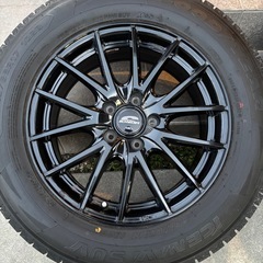 美品　17インチ　スタッドレス　タイヤホイールセット　の画像