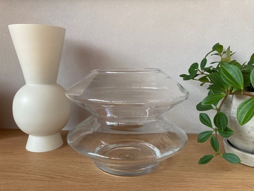 ザ コンランショップ フラワーベース 花瓶 THE CONRAN SHOP 乳白の