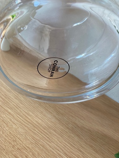 THE CONRAN SHOP フラワーベース　ガラス製　美品　花瓶