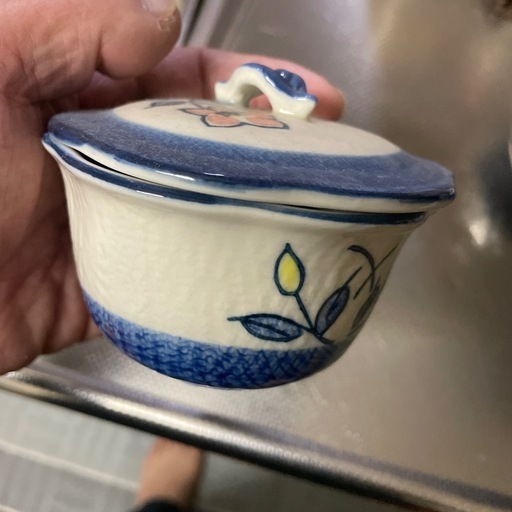 陶器 蓋付き小鉢 5個セット (マグモン) 春日井の食器《和皿》の中古