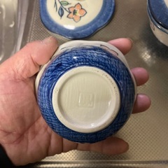 陶器 蓋付き小鉢 5個セットの画像