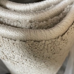 ロールタイプ カーペット ホワイトに近いベージュ系の画像