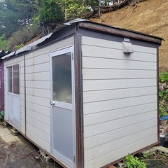 中古プレハブ 現状品　約W4600×D2247×H2150mmの画像