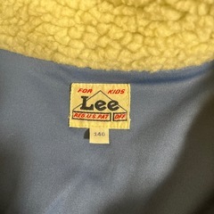 Lee フリース　ボア　ジャケット アイボリー　140㎝の画像