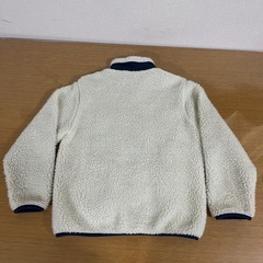 Lee フリース　ボア　ジャケット アイボリー　140㎝の画像
