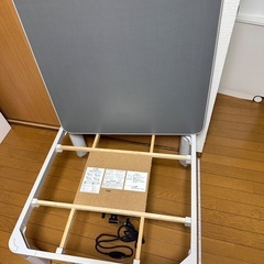 こたつ 炬燵 山善 YAMAZEN   HFL-755H-LH [約75×75cm /正方形] 年式2018年 テーブルリバーシブル 脚は折りたたみ可能の画像