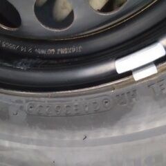 2023年36週製造 ブリジストンvrx2 175/70r14スタッドレスタイヤ の画像