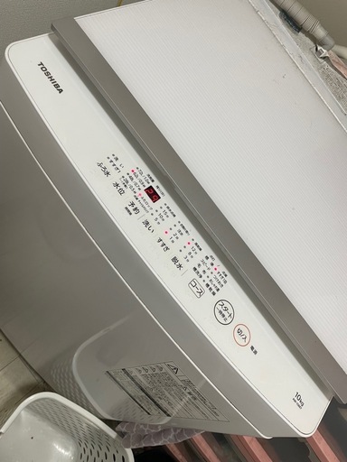 TOSHIBA　10KG洗濯機 