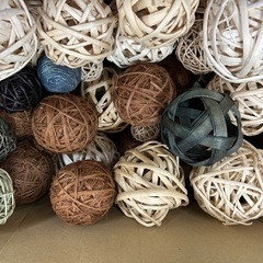 イケア植物繊維製のボール1箱の画像