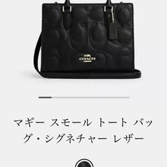 【新品】コーチ coach 
バッグの画像