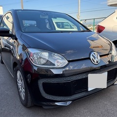 フォルクスワーゲン up! 　move up!　 ETC/衝突被害軽減ブレーキ/禁煙車/天張り垂れ無し/キーレス/ローダウン/純正オーディオ/CD/MTモード/シートリフター/レベライザー/純正ホイールキャップ/ASGの画像