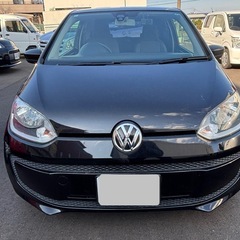 フォルクスワーゲン up! 　move up!　 ETC/衝突被害軽減ブレーキ/禁煙車/天張り垂れ無し/キーレス/ローダウン/純正オーディオ/CD/MTモード/シートリフター/レベライザー/純正ホイールキャップ/ASGの画像