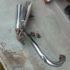 バイクマフラーあげますの画像