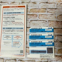 【新品・未使用】ANA 株主優待券 【有効期限2026年11月30日迄】取扱説明の画像