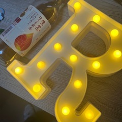 アルファベットライト　イルミネーション　　インテリア
の画像