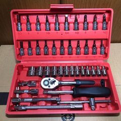 【郵送不可】Carry　ソケットレンチセット　46ツール　未使用品の画像