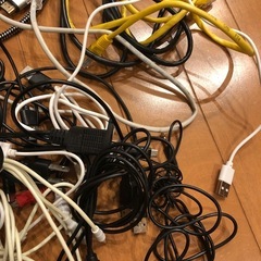 コード　充電コード　延長コード　  HDMIケーブルの画像