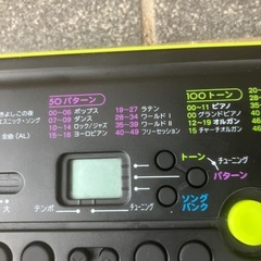 引き取り限定　カシオ　電子キーボード　SA-46の画像