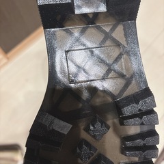 厚底 ブーツ 6ホール BOOTS ワークブーツ レディース ホワイトステッチの画像