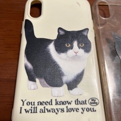 iPhone12 スマホケース　猫の画像