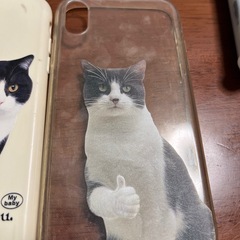 iPhone12 スマホケース　猫の画像