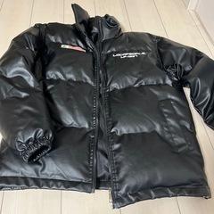 レディース　ダウンジャケット　バッグ　デニムスカート の画像