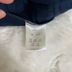 BABY DOLL ネイビー スカート 90cmの画像