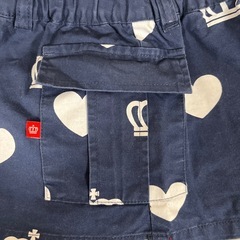 BABY DOLL ネイビー スカート 90cmの画像