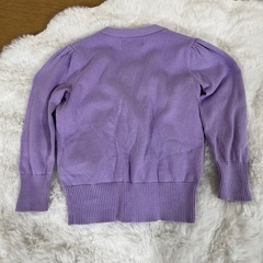 ラルフローレン カーディガン 90cm パープル キッズ ベビーの画像