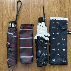折りたたみ傘　2本の画像