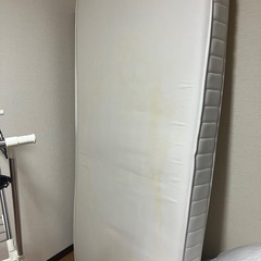シングルベッド　マットレス付きの画像