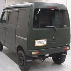 エブリーバン　ジョインターボ　リフトアップで全塗装のカッコいいやつです！の画像