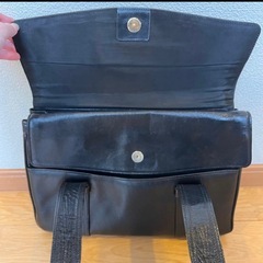 上品な本革レザーハンドバッグ　　の画像