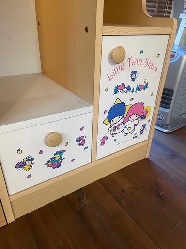 くろがね キティ＆キキララ ランドセル ハンガー 棚 (MASA) 長岡の収納